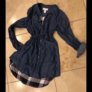Maternity Denim Dress Jessica Simpson